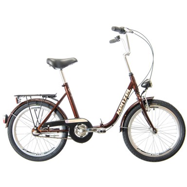 KENZEL Sklopivi bicikl Camping Classic Nexus 3, 20", smeđa